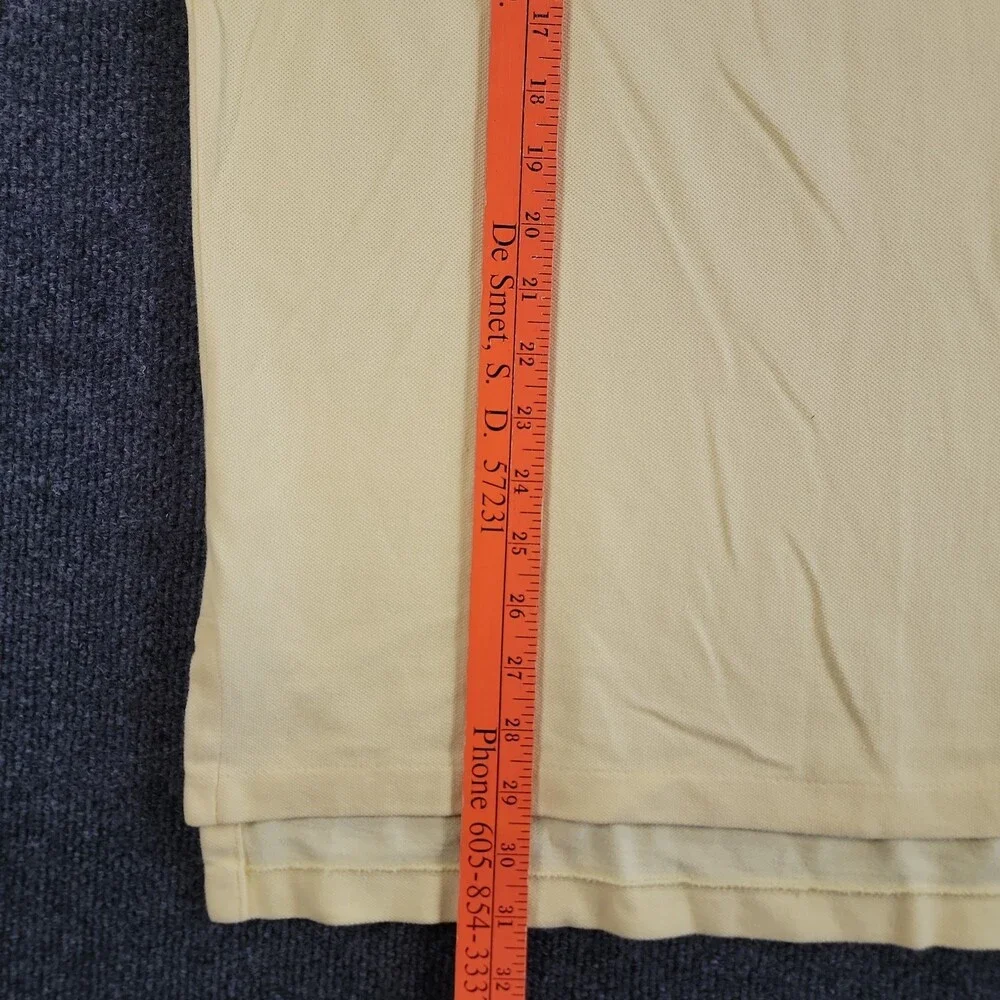 POLO by Ralph Lauren Men’s XL Yellow Cotton Polo Shirt Classic Fit